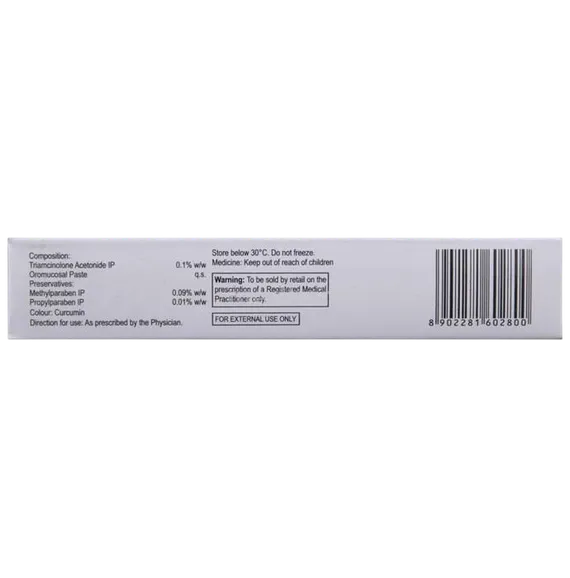 turbocort paste 15 gm